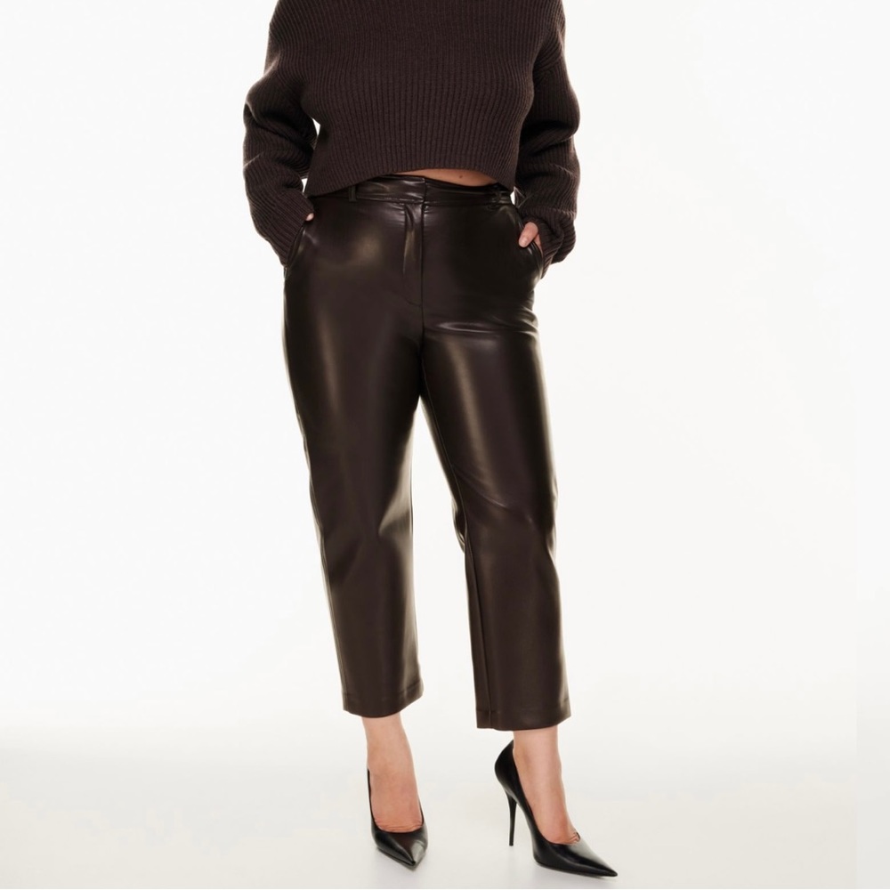 NWT Command Cropped Pant Vegan Leather